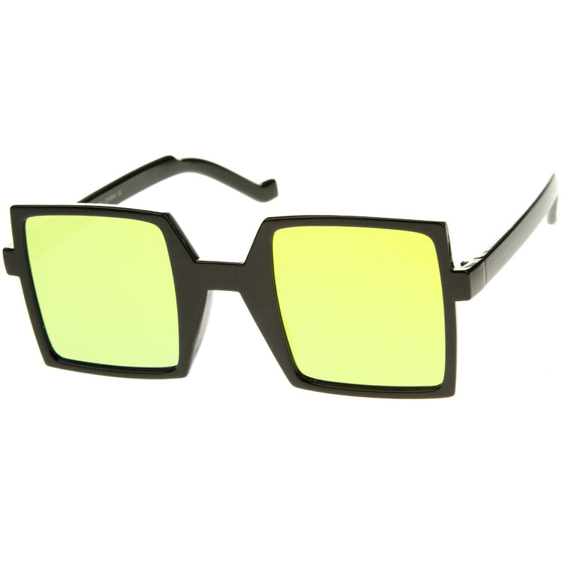Black Yellow Mirror