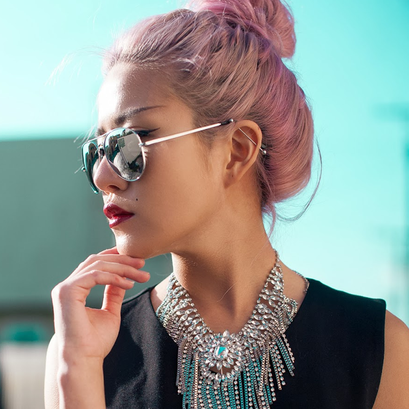 Gafas de sol estilo aviador de metal con lentes espejadas militares de primera calidad 1375 58 mm