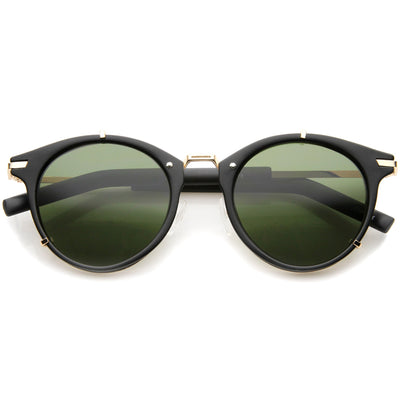 Matte Black Gold Green