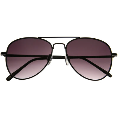 Medium Classic Retro Metal Frame Aviator Sunglasses 53mm 1372
