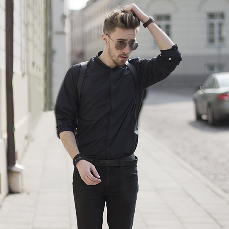 Gafas de sol de aviador de metal con lentes polarizadas clásicas de primera calidad C778