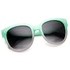 Womens Sunglasses Oversize Two Tone Shades 8917