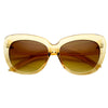 Oversize Womens Designer Cateye Fashion Sunglasses 9163