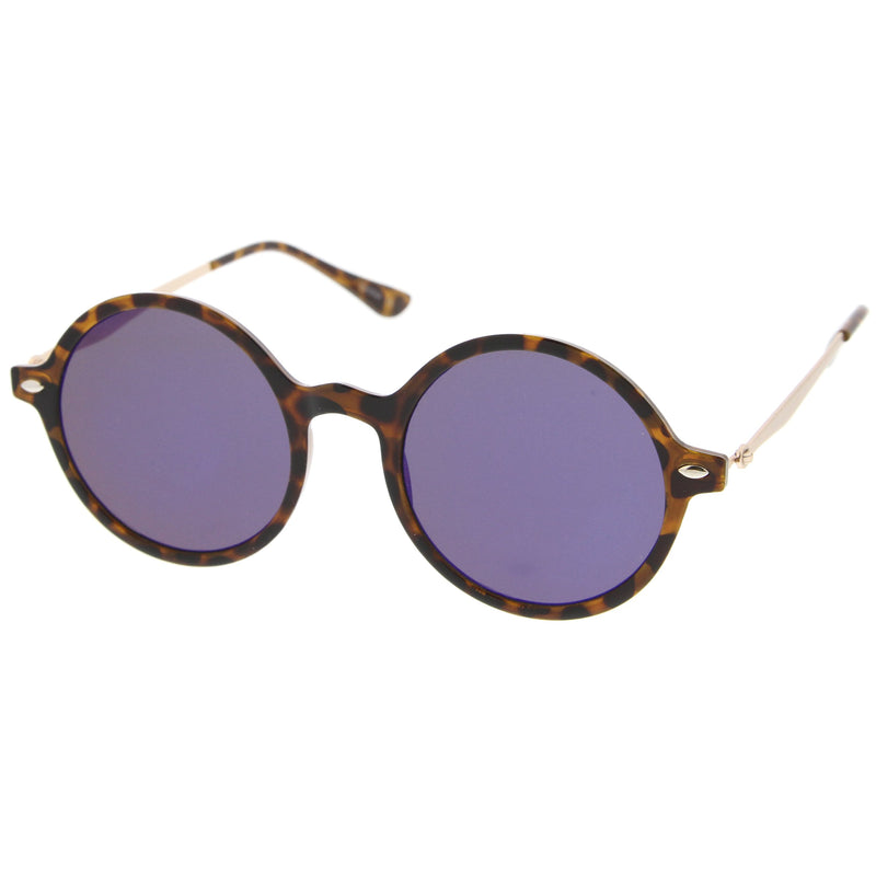Tortoise Gold Purple Mirror