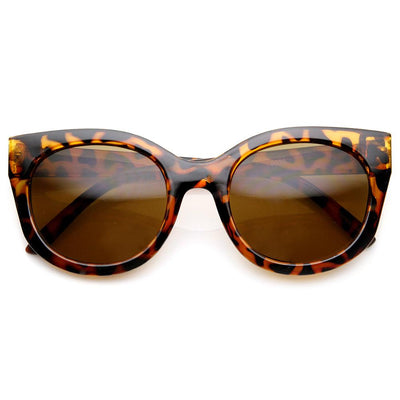 Retro Mod Indie Womens Bold Cat Eye Sunglasses 9283