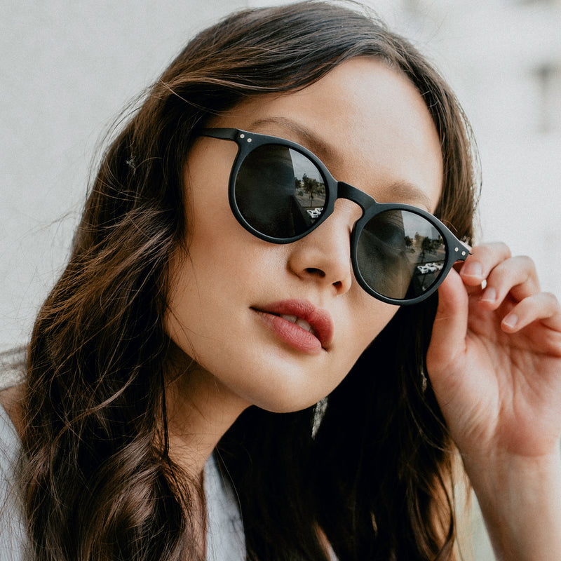 Gafas de sol redondas de inspiración vintage P3 Dapper de los años 20 8637