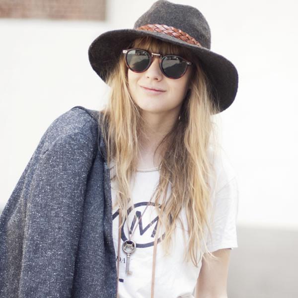 Gafas de sol con montura redonda y borde de cuernos inspirados en Steampunk vintage 8591