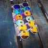 Retro P3 Round Flash Color Mirrored Lens Colorful Sunglasses 8932