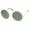 Oversize Vintage Inspired Metal Round Circle Sunglasses 8370