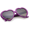 Cute Womens Lolita Sweet Heart Shape Sunglasses 8182