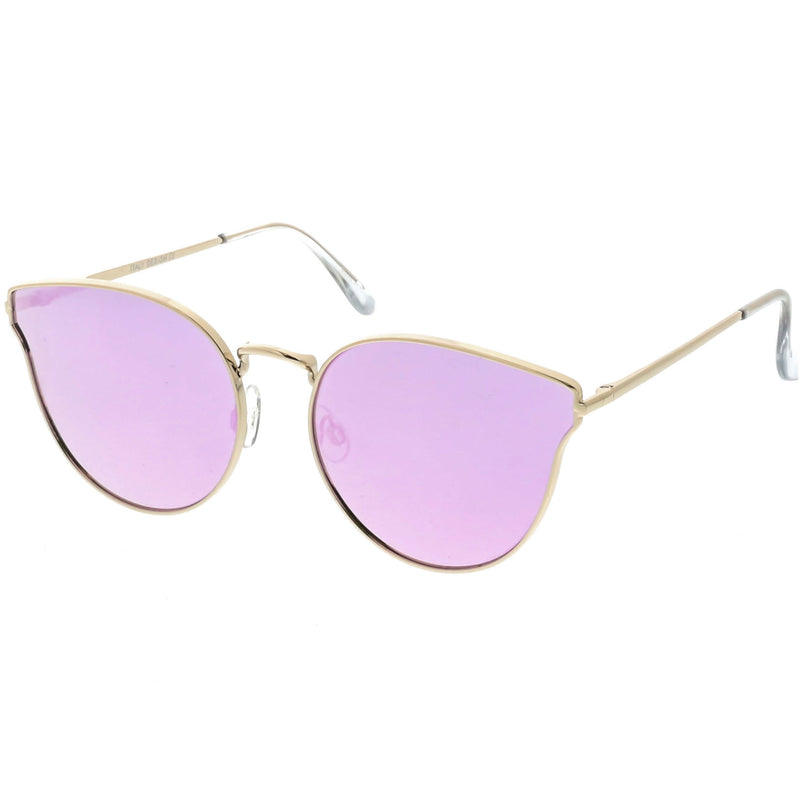 Silver Purple Mirror