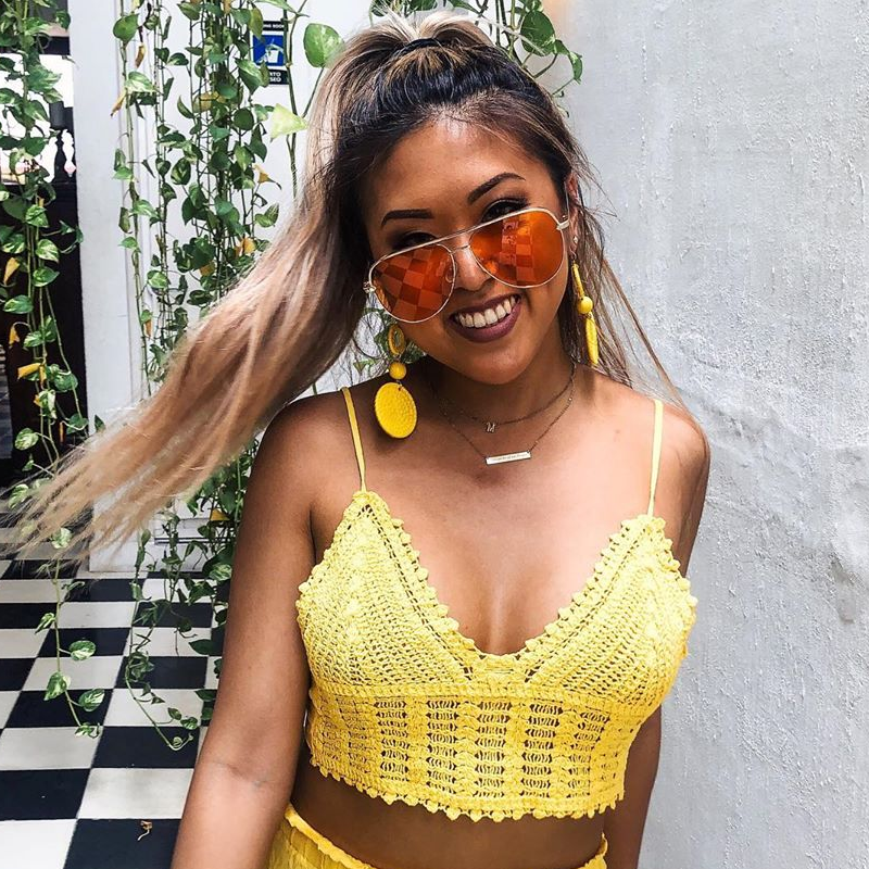 Gafas de sol de aviador con lentes de tono de color plano de metal de primera calidad, 60 mm C466