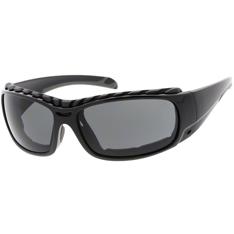 Gafas de seguridad acolchadas con espuma TR-90 de protección premium C805