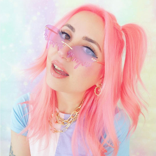 Gafas de sol de goteo sin montura ovaladas con lentes teñidas de color con efecto de fusión rezumante D072