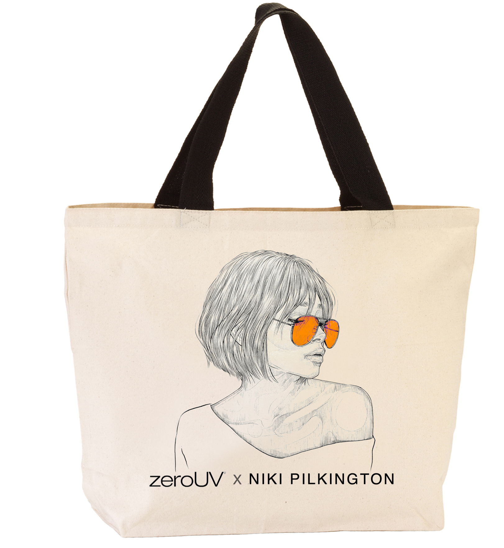 zeroUV x Niki Pilkington Exclusive Tote Bag & Sunglasses