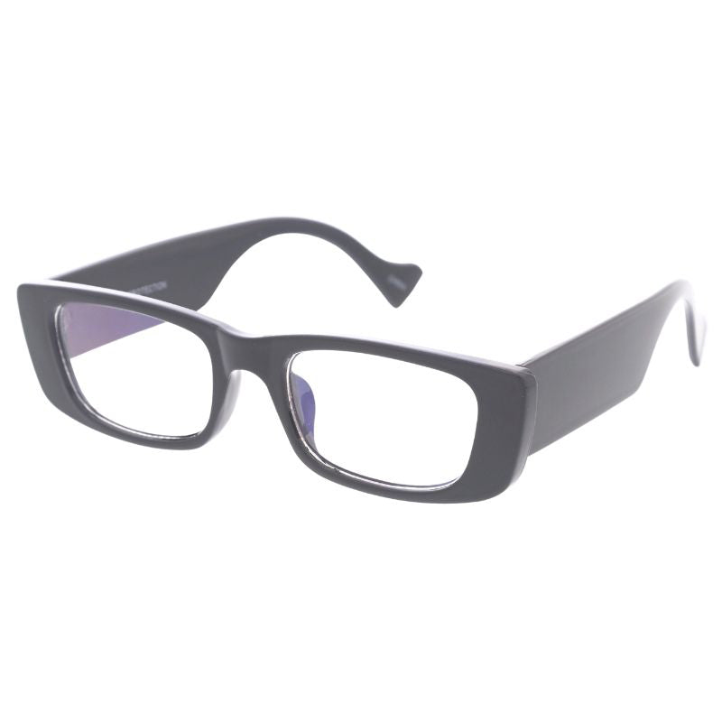 Thich Gafas de sol rectangulares con filtro de luz azul D319