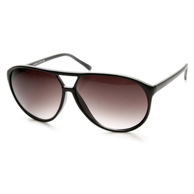 Retro 1970's Mens Fashion Oversize Aviator Sunglasses 9391