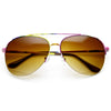 Wonderful Assorted Color Print Womens Metal Aviator Sunglasses 9463