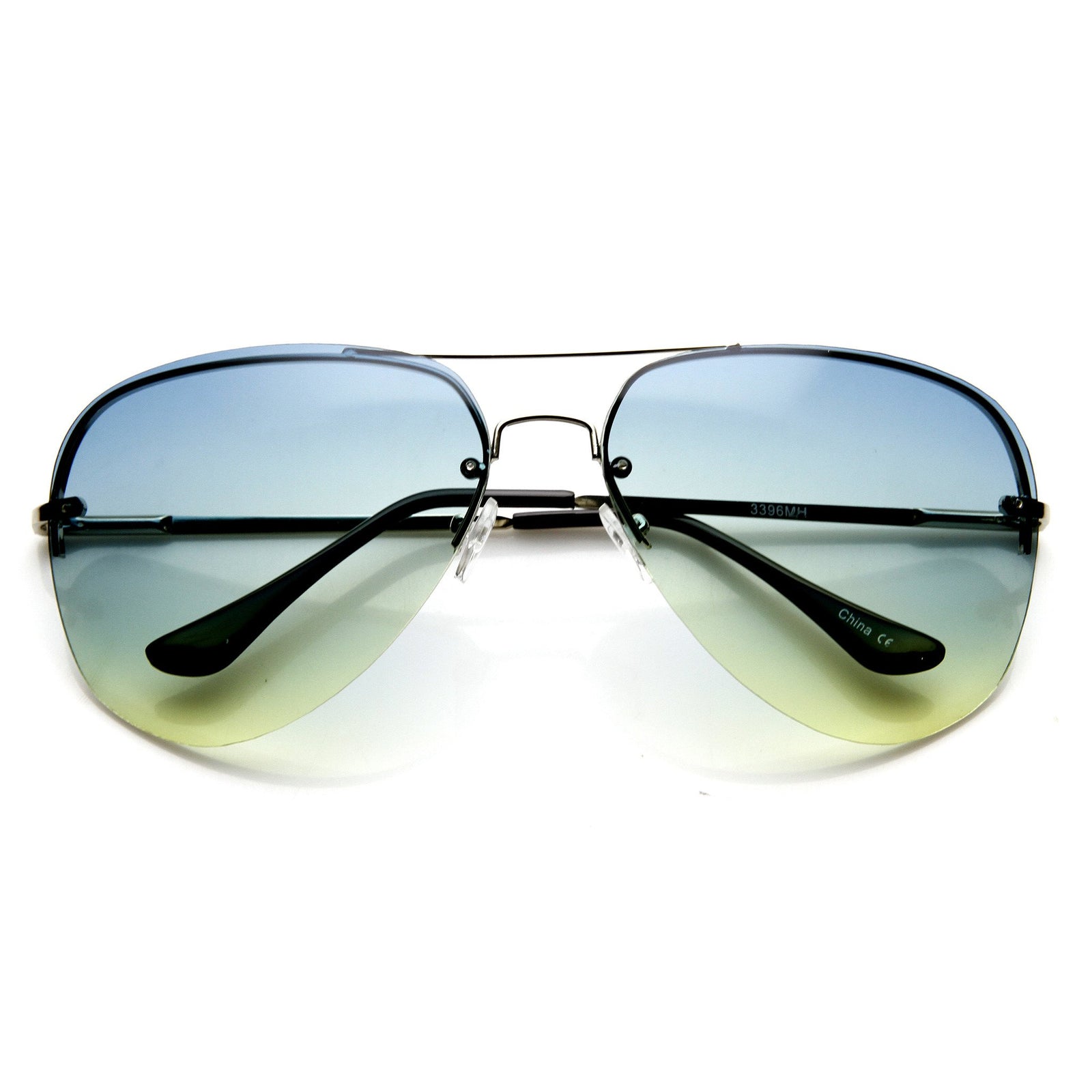 Silver Blue Yellow Gradient