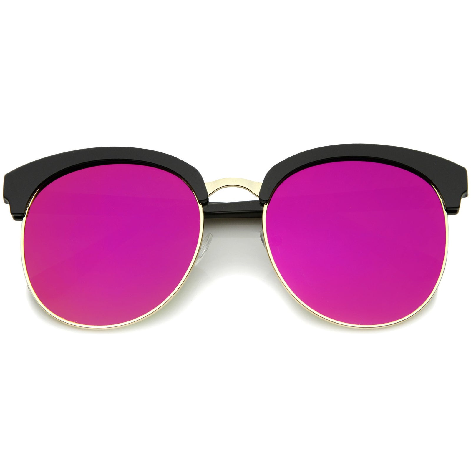 Black Gold Magenta Mirror