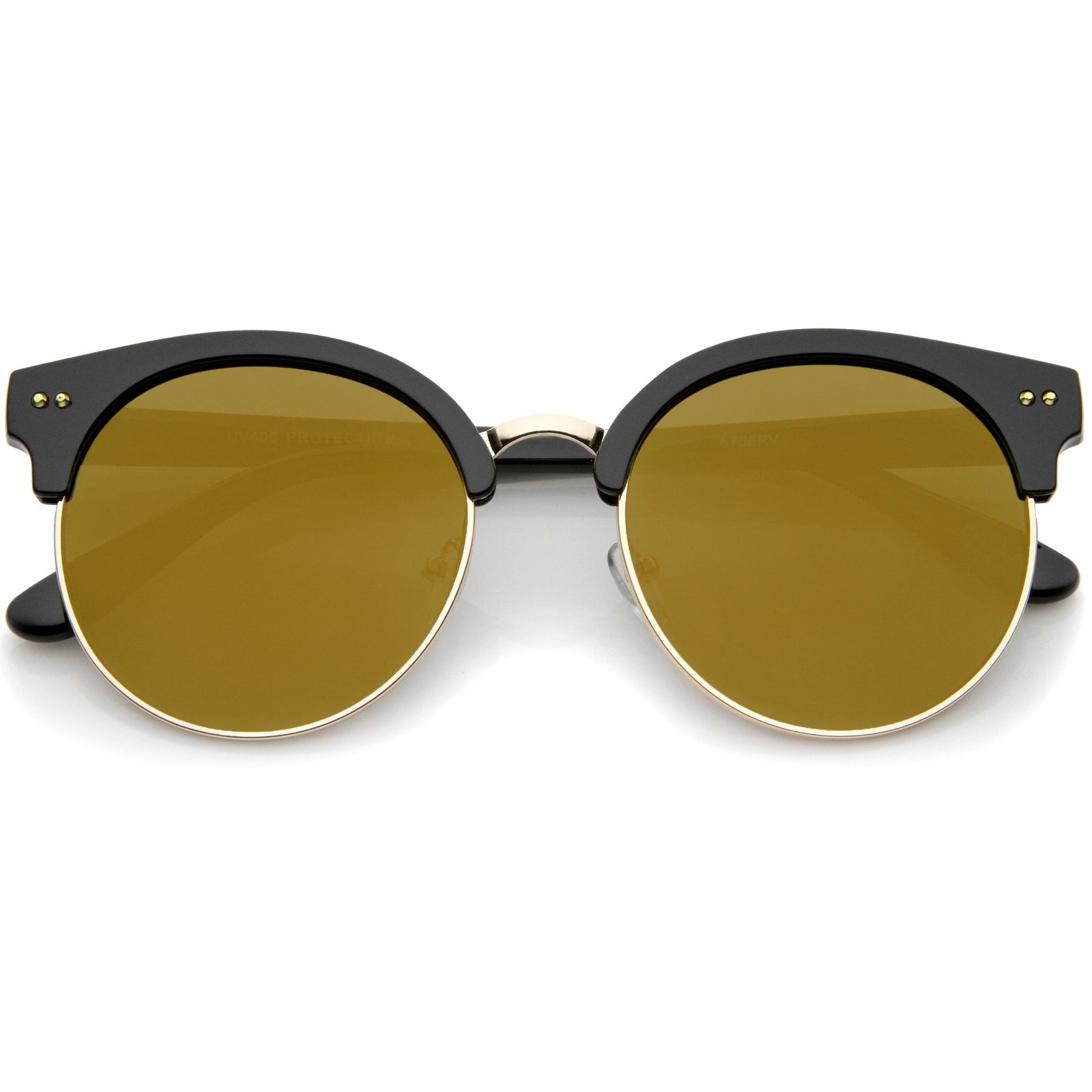 Black Gold Gold Mirror