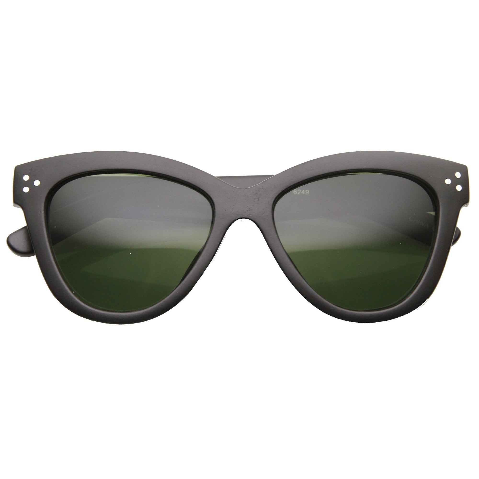 Woman's Elegant Retro Sharp Cat Eye Frame Sunglasses - zeroUV