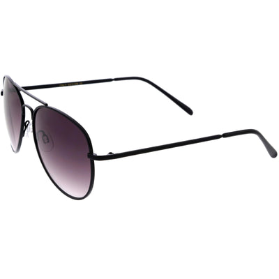 Medium Classic Retro Metal Frame Aviator Sunglasses 53mm 1372