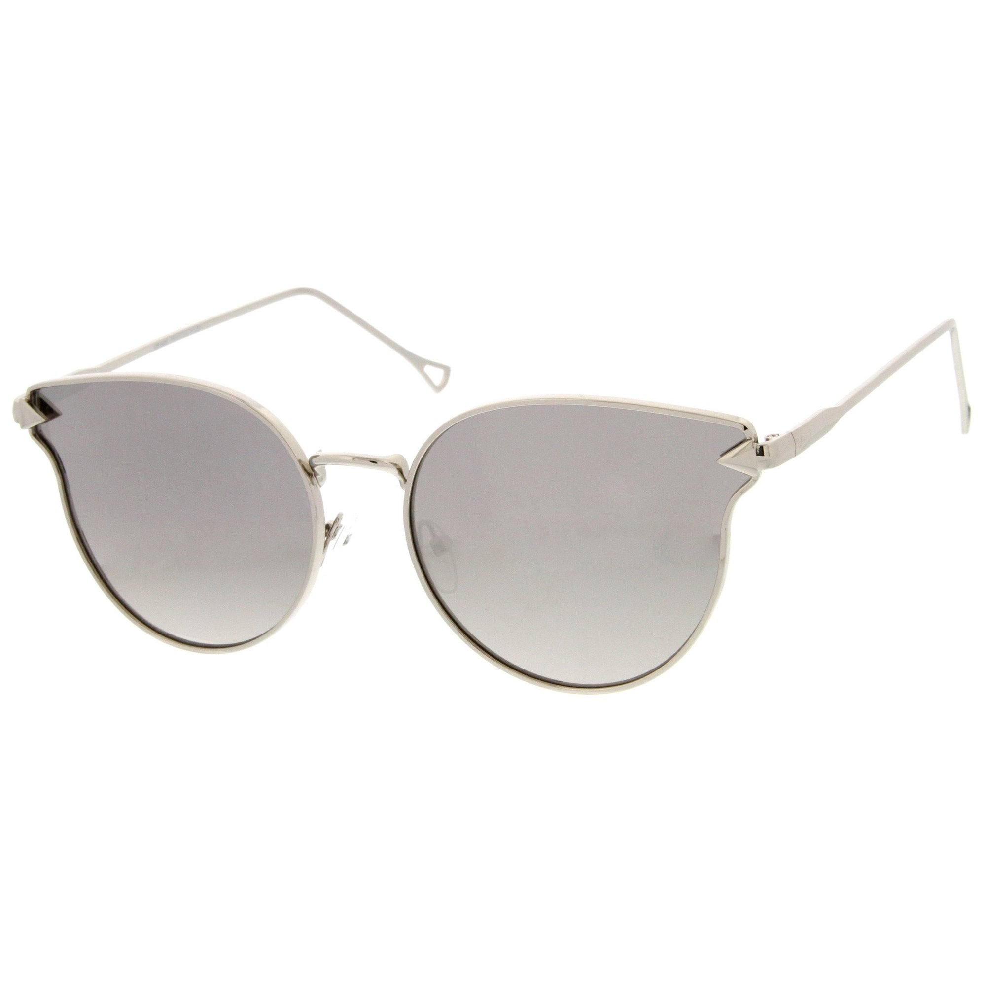 Cat Eye Sunglasses For Women Brand Designer Mirror Lens Chain Charm Sun  Glasses For Summer Beach Travel Vacation, Uv400 - Temu Qatar