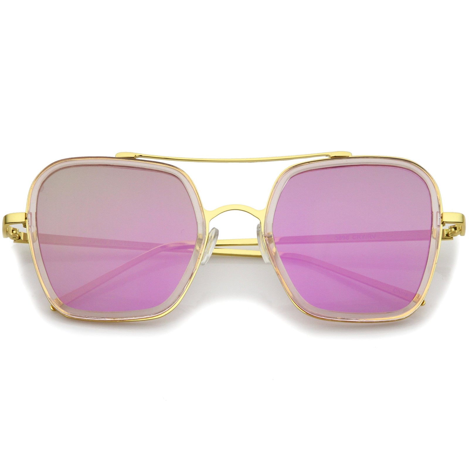 Pink Gold Magenta Mirror