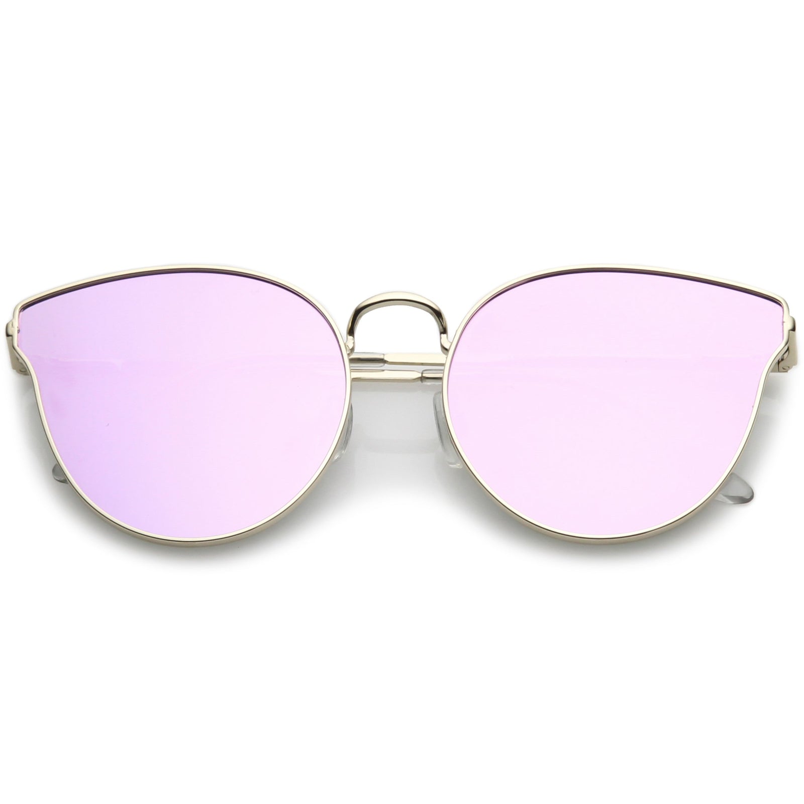 Silver Purple Mirror