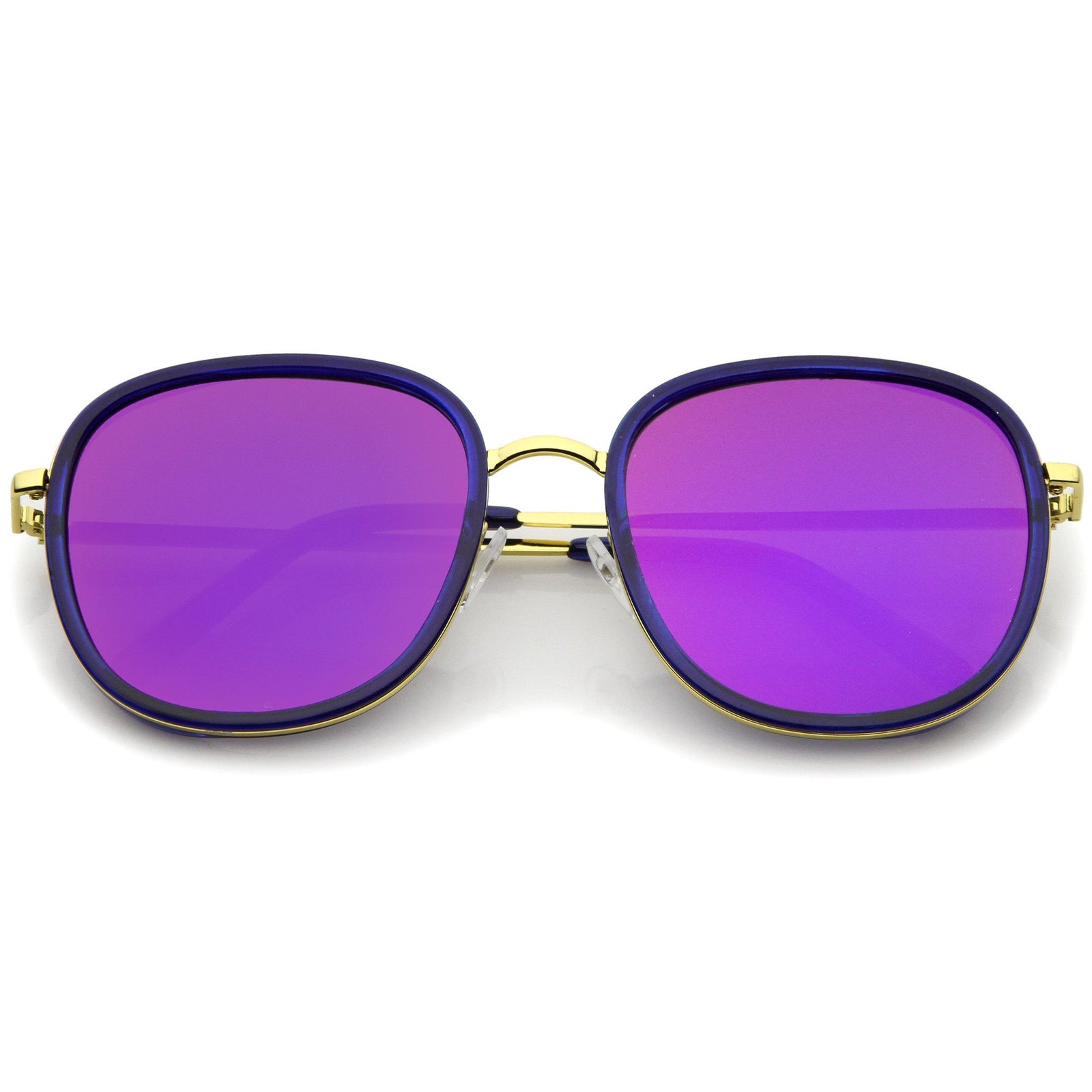 Blue Gold Purple Mirror