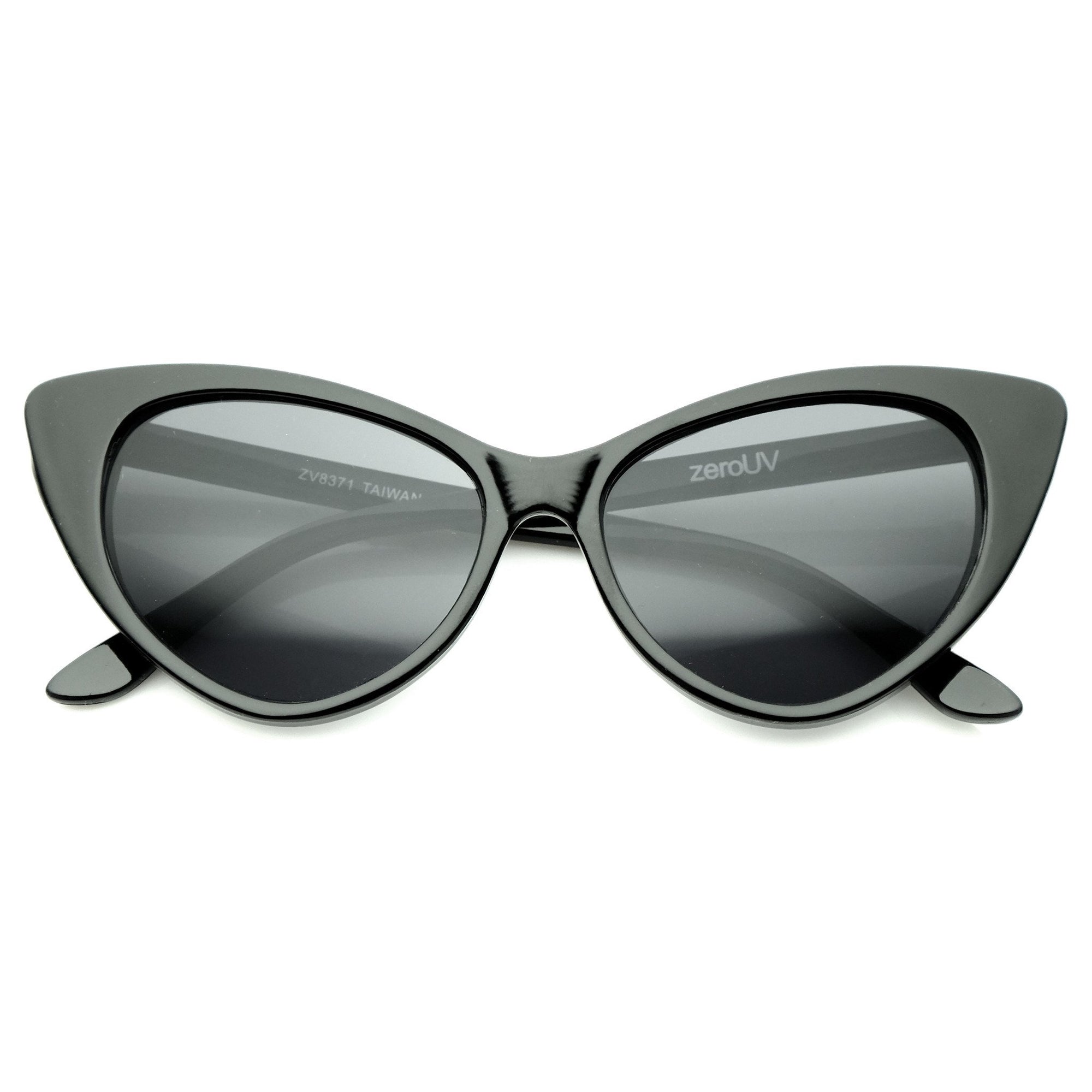 zeroUV Hot Tip Pointed Cat Eye Sunglasses