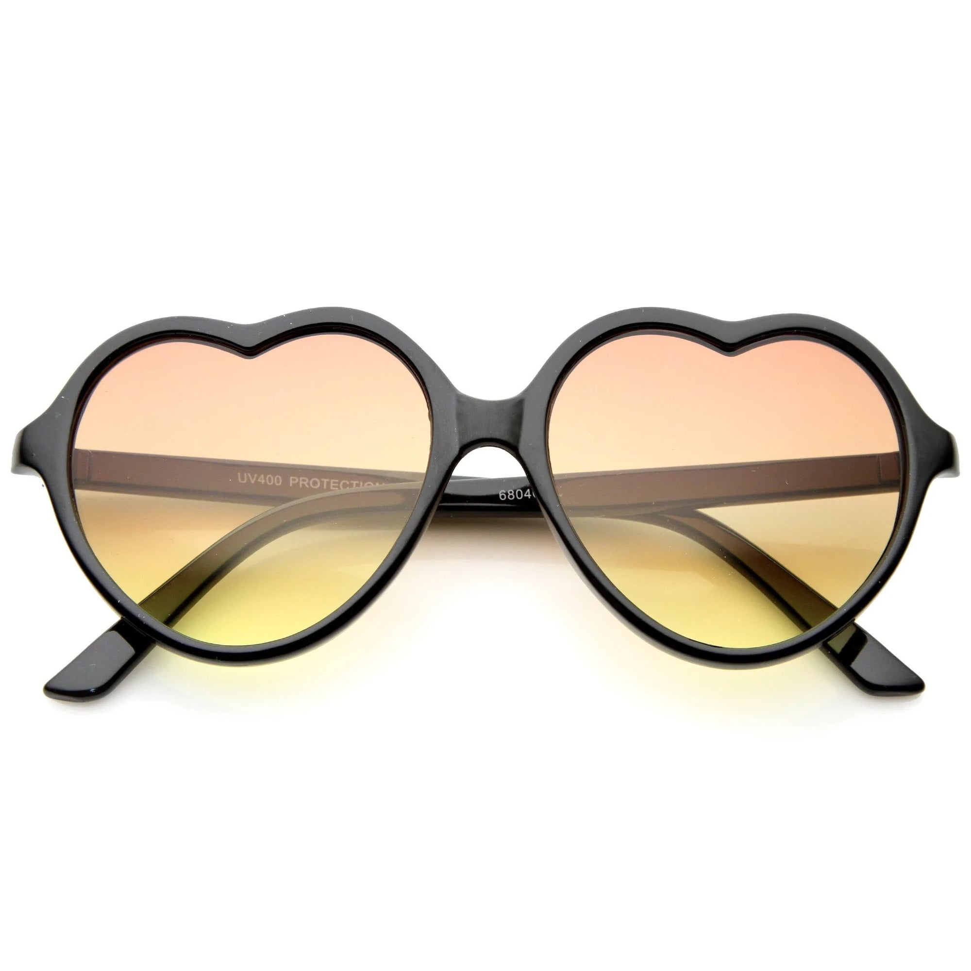 Heart top lens sunglasses