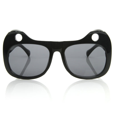 Popular Womens Designer Fashion Cat Ears Sunglasses 8577