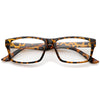 Modern Fashion Minimalist RX Optical Rectangle Clear Lens Glasses 9401