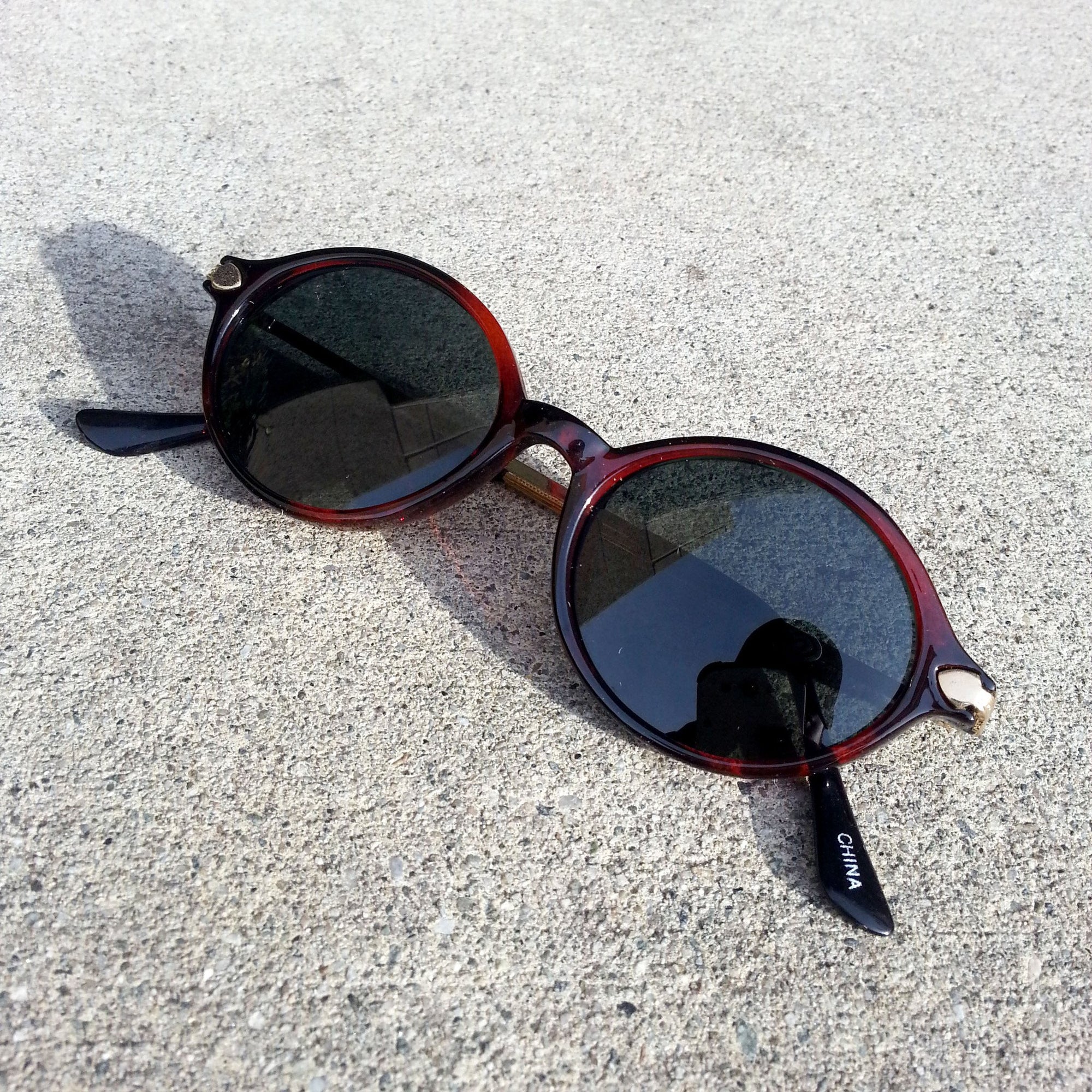 True Vintage 1960's Oval Spectacle Sunglasses
