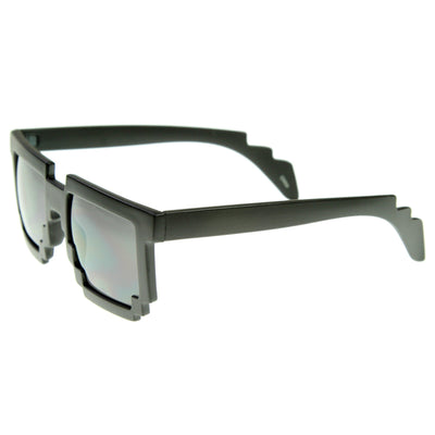 Retro Programmer Gamer Pixelated 8-Bit Nerd Sunglasses 8538