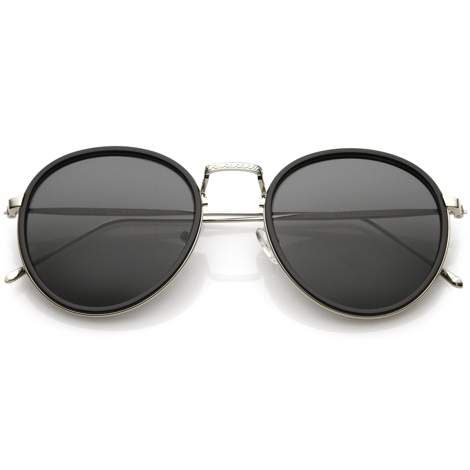 European Modern Indie Dapper Round Aviator Sunglasses C316