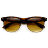 1950's Vintage Inspired Retro Half Frame Horned Rim Sunglasses 8769