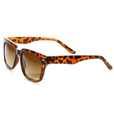 Vintage Era Inspired Horned Rim Sunglasses 8887