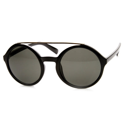 Retro Fashion Round Circle Steampunk Fashion Sunglasses 8935