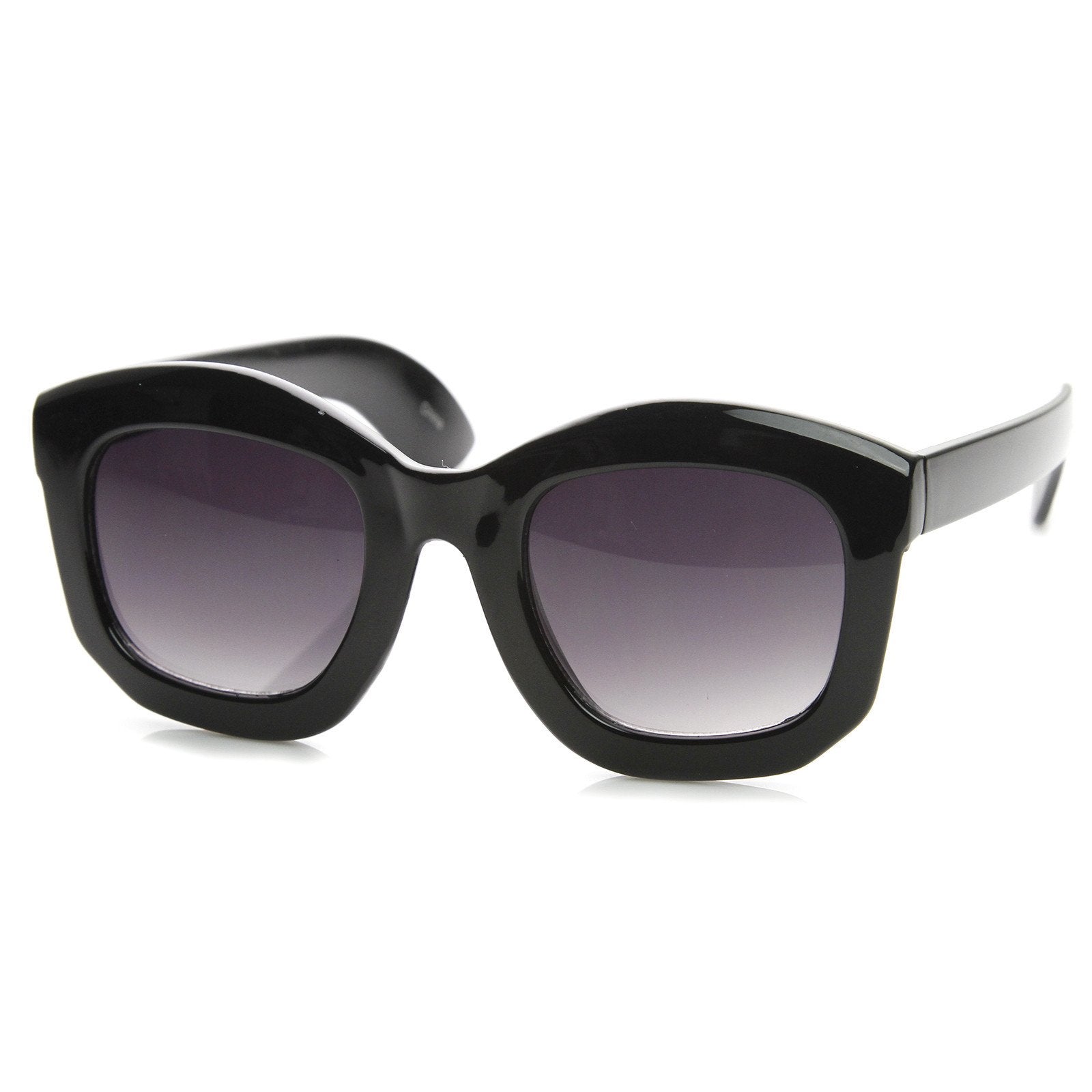 Oversize Blogger Designer Fashion Womens Sunglasses - zeroUV
