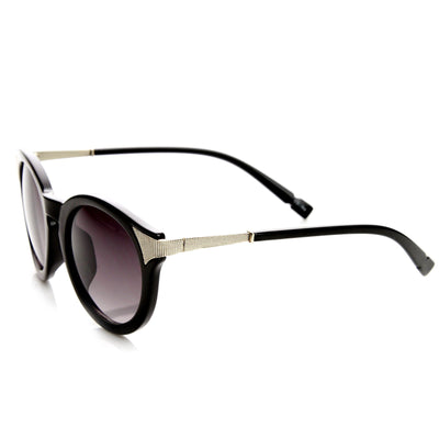 Womens Retro P3 Round Circle Fashion Cat Eye Sunglasses 8986
