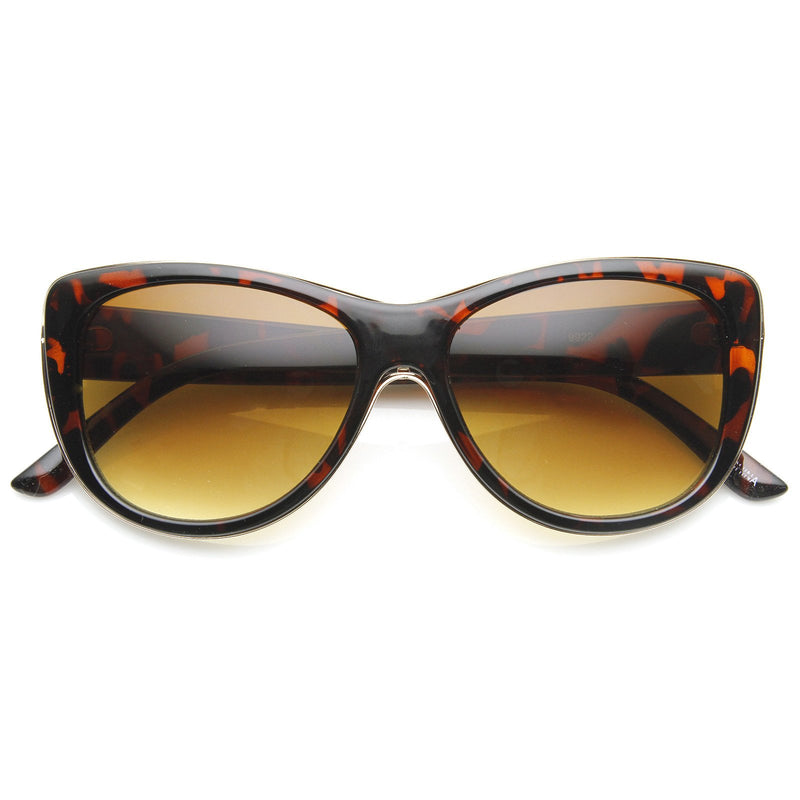 Designer Oversize Womens Cat Eye Fashion Sunglasses 8994