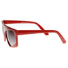 Retro Futuristic 80's Fashion Asymmetric Tilted Lens Sunglasses 8124