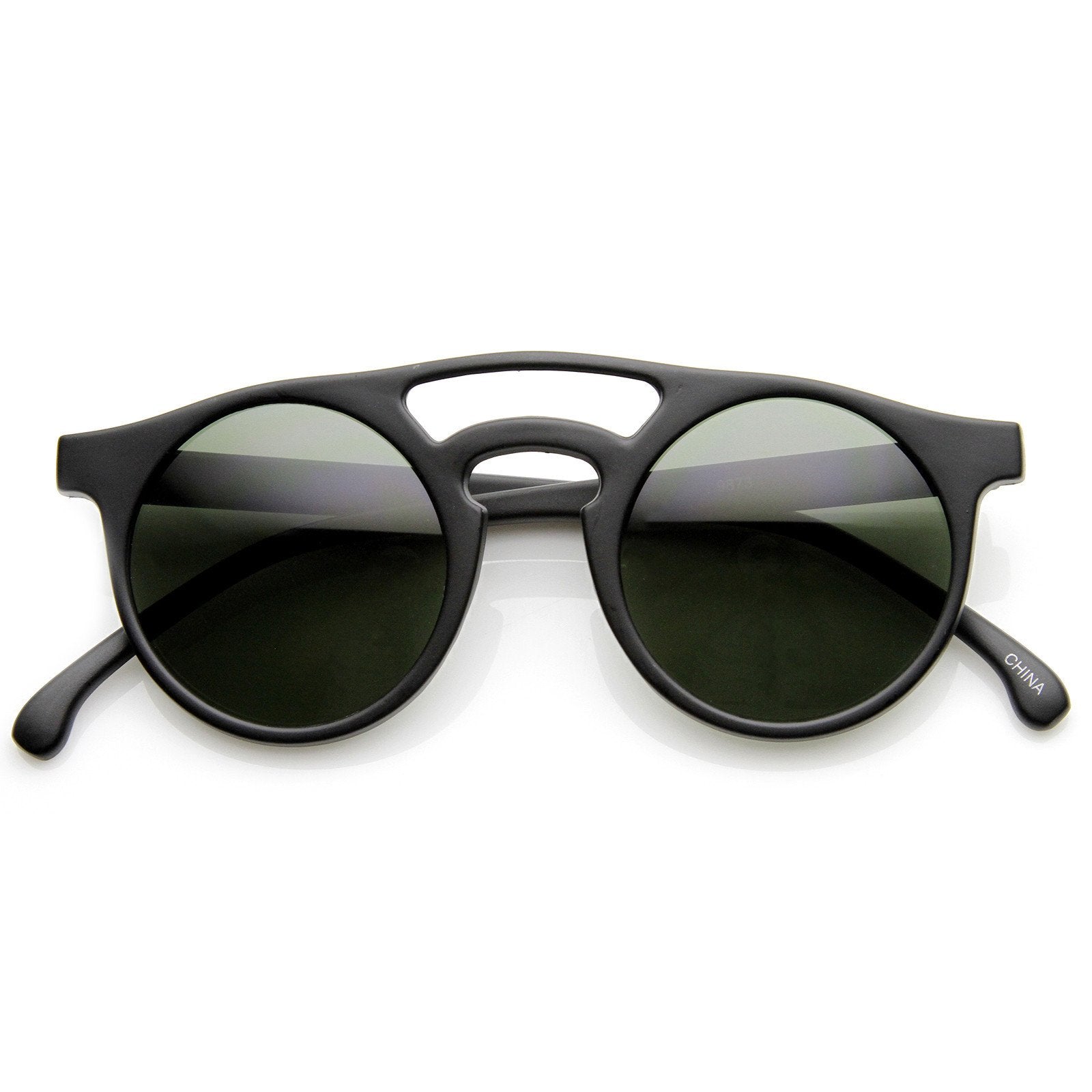 Indie Retro P3 Dapper Fashion Round Sunglasses - zeroUV