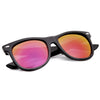 Hipster Trendy Colorful Flash Mirror Lens Horned Rim Sunglasses 8078