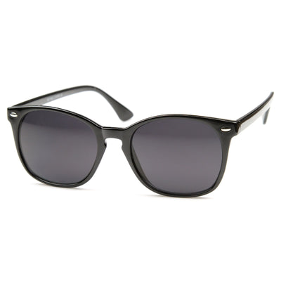 Vintage Dapper Inspired Horned Rim Key Hole Sunglasses 8542