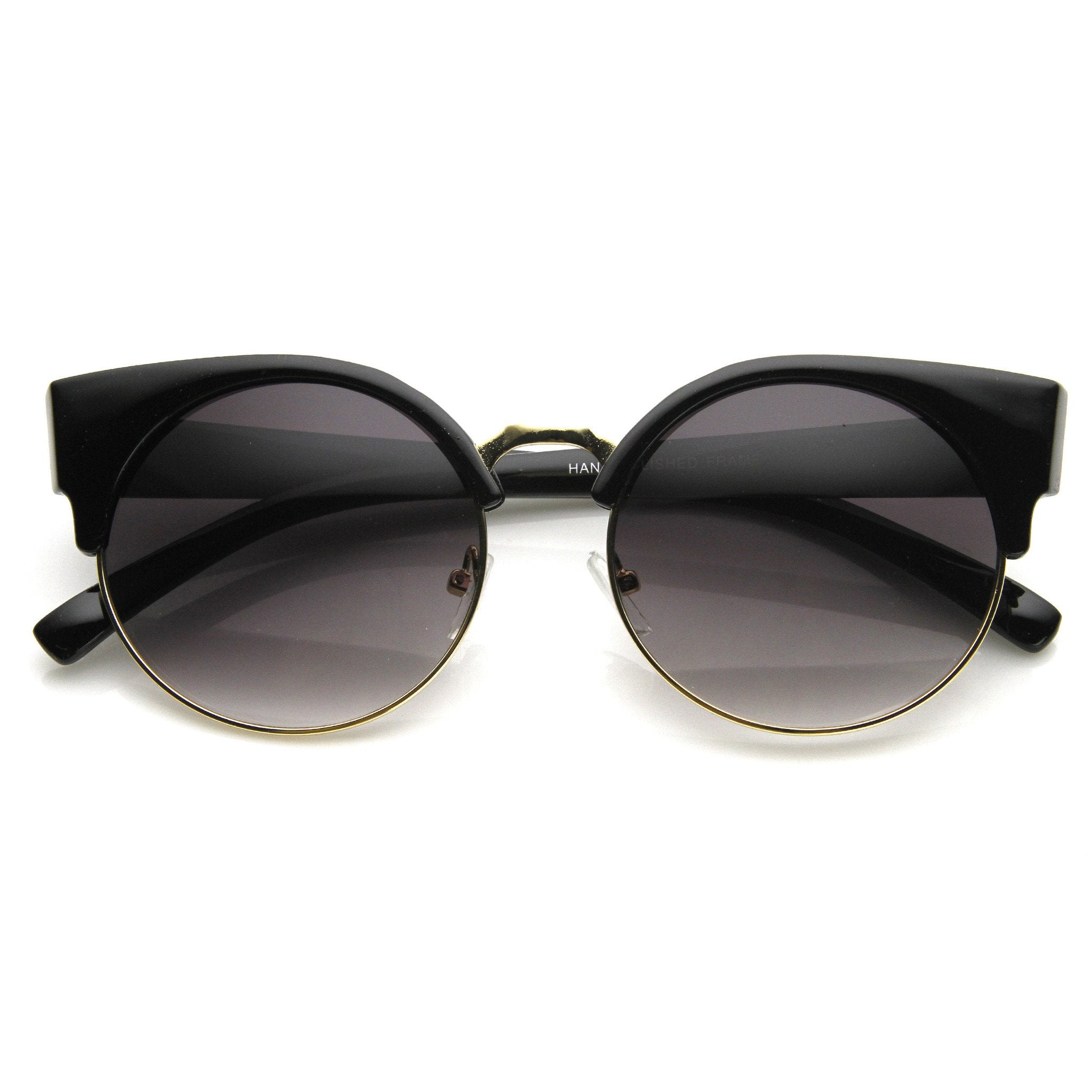 Chic Allure Geometric Cat-Eye Sunglasses