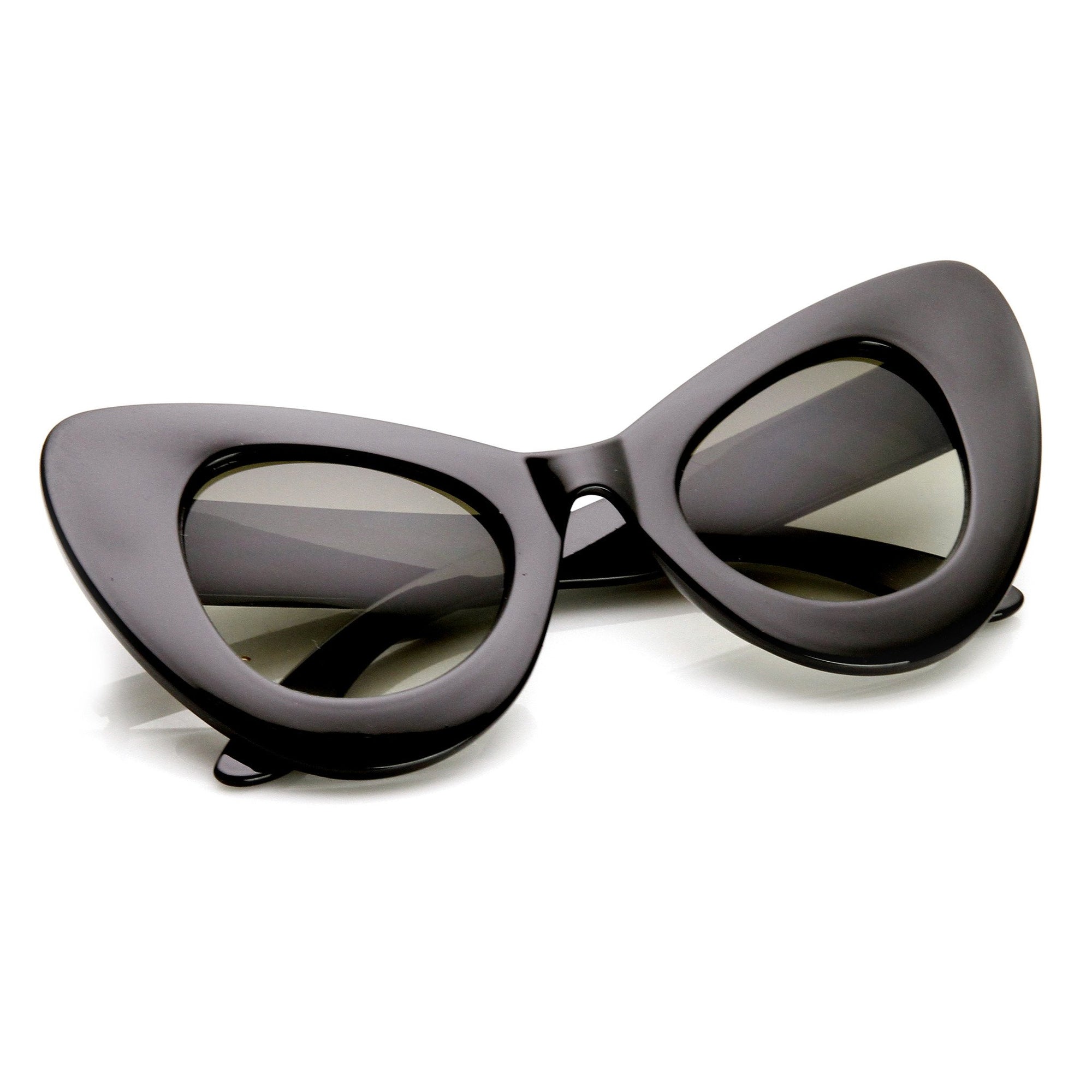 Neuropati lektie Render Retro Mod Oversize Womens Fashion Cat Eye Sunglasses - zeroUV